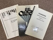 Hammond Organ/Sound Module Handbook Manual - Various FREE POSTAGE