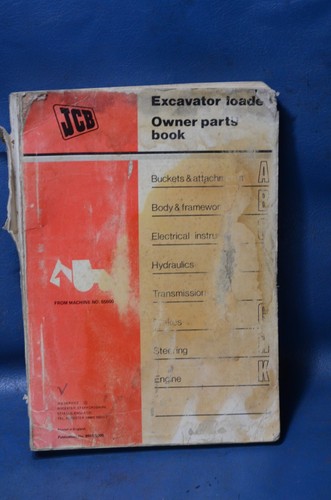 Jcb excavator loader owners - loader,