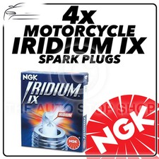 4x NGK Iridium IX Spark Plugs for YAMAHA  1000cc FZS1000 Fazer 01->05 #3521