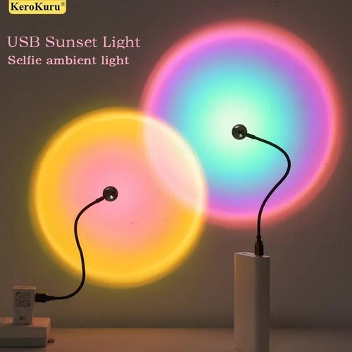 Usb sunset light lamp self - usb,