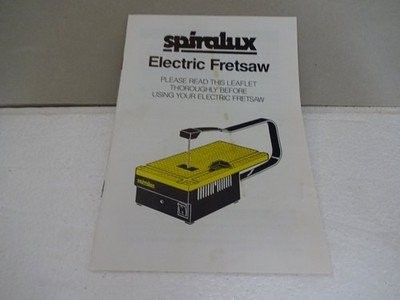 Spiralux electric hacksaw