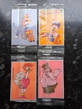 Kelloggs Cereal Cards Coco Pops And Friends Full Set Of 4.