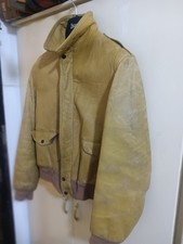 Horsehide A2 Leather Jacket Vintage 1940s / 1950s Small 36/38