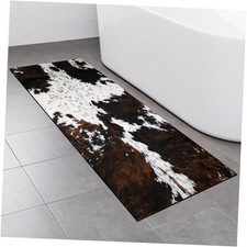 Cowhide Bathroom Rugs Long