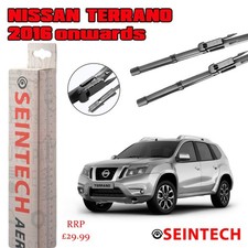 Nissan Terrano 2018 Onwards SPECIFIC FIT FRONT WINDSCREEN WIPER BLADES 24" 18"