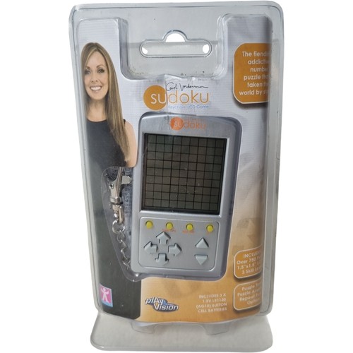 Carol voderman sudoku lcd game - lcd,