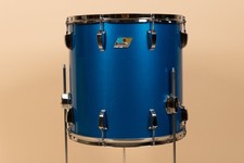 1970s Ludwig 16x16 Blue Silk