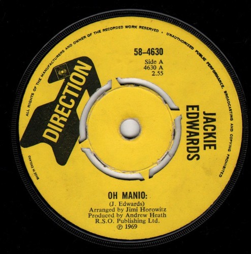 Jackie edwards oh manio - -,
