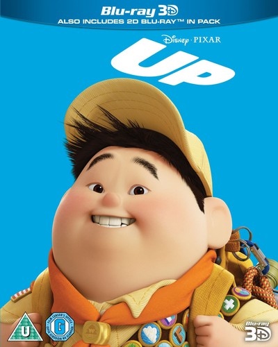 Blu ray 3d - up,