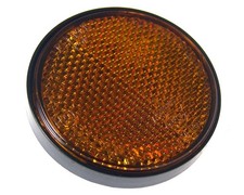 Reflector Round Orange 60mm