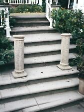 2 x Tall Doric Roman Column