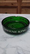 Vintage Large Greene King Ashtray 7” Diameter Collectible Bar Man Cave Decor 