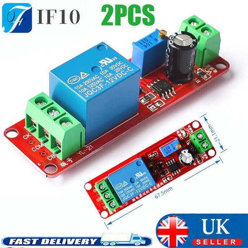 Relay 12v timer switch - 12v,