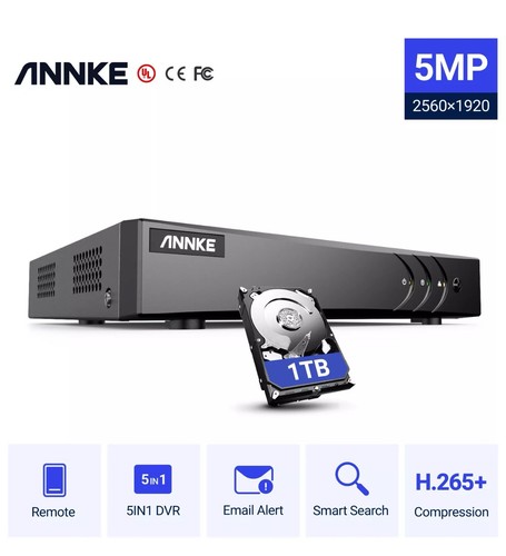 Annke 1tb 4ch channel 3mp - 4ch,