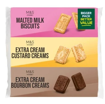 Extra cream triple pack - m&s,