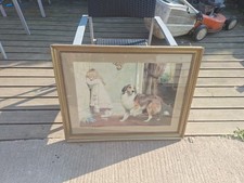 Vintage Framed Charles Burton