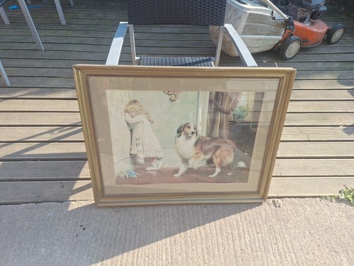 Vintage framed charles - framed, burton