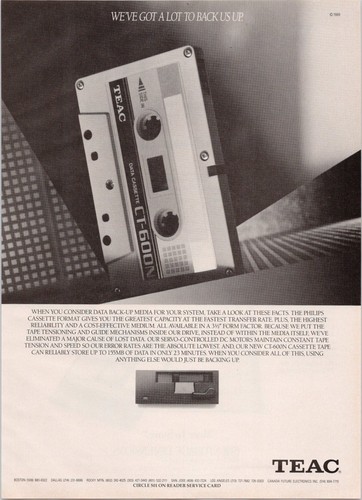 Teac 600n data cassette - ct-600n,