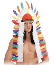 HEAD DRESS INDIAN DELUXE TAILS
