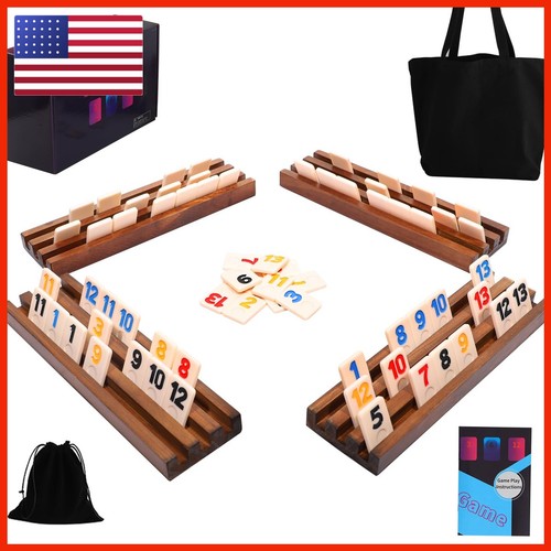 Wahartoly rummy cube game - rummy, 2-4