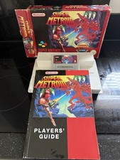 Super Metroid  NINTENDO SNES  Super Nintendo  PAL Big Box Version - complete
