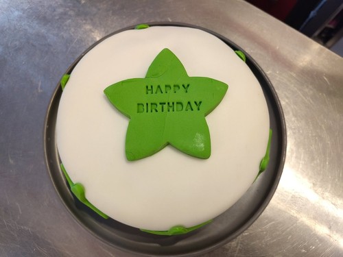 Homemade birthday cake vegan - homemade,