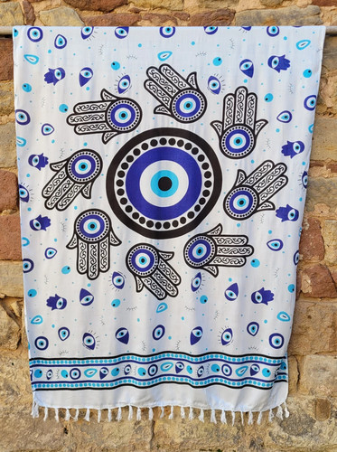Sarong beach wrap pareo hamsa - sarong,