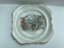 VINTAGE LANCASTER & SANDLAND WARE  "MR PICKWICK ARRIVES AT THE SWAN" PLATE