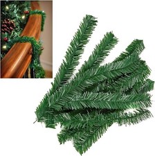 10 Pack Artificial Tree Christmas Garland Wire Ties - Pine Green