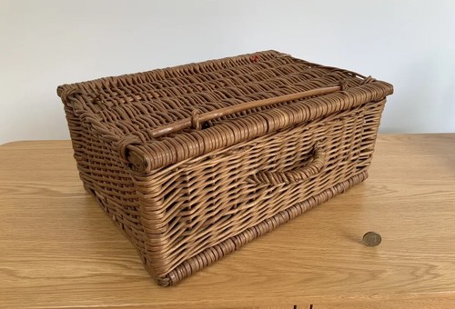 Large vintage wicker - large, picnic