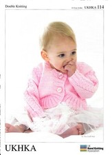 Hand Knitting PATTERN DK Baby