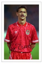 IAN RUSH Signed Autograph