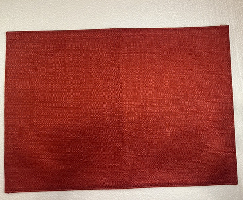 Set red elegant placemats - set,