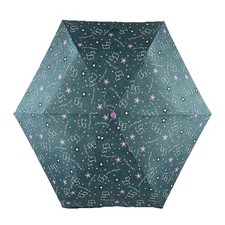 Radley Umbrella Green Compact Folding Handbag Umbrella - Catch A Falling Star