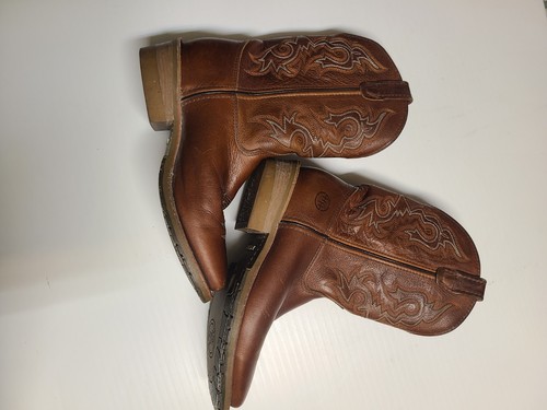 Double men brown western - h,
