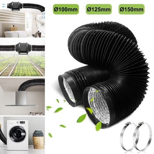 Flexible pvc aluminium - pvc, ducting