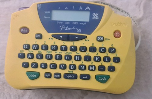 Brother label printer - , pt-65