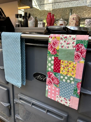 Patchwork floral set - patchwork,