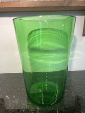 Vintage Green Hand Blown Art