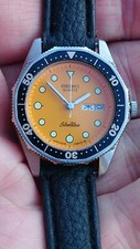 Vintage Seiko SilverWave Diver. 2A23-0120. Kanji. New batt. 1984. GWO