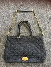 Genuine Mulberry Black Rosie with Shoulder Strap Large - Work - Travel