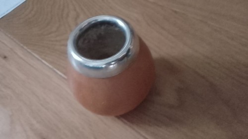 Natural mate gourd cup with - mate/gourd/cup,