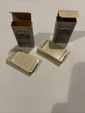 Players Cigarettes Card Set X2