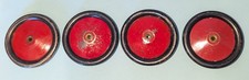 4 x Meccano Metal Road Wheel