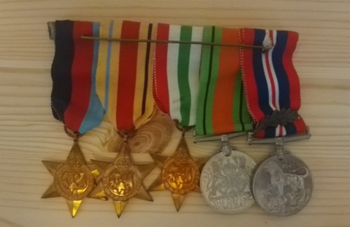 Ww2 british medal group - medal,