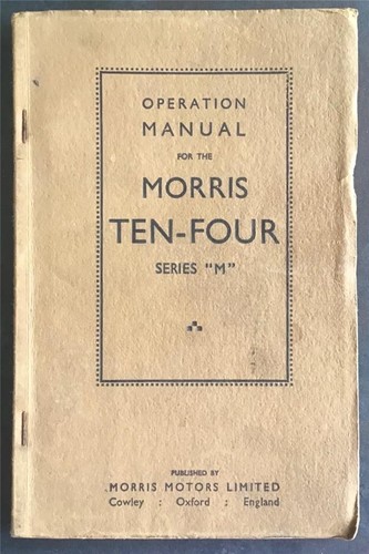 Morris ten four series - morris, m