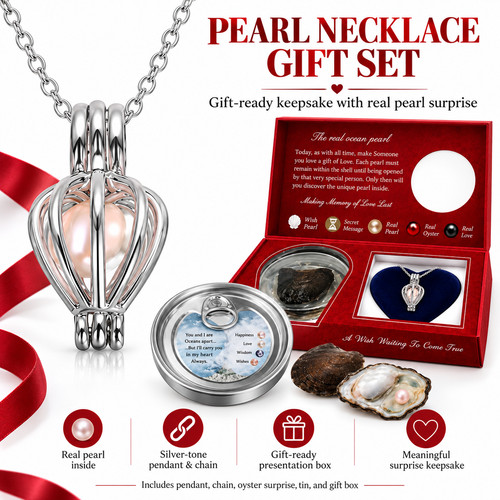 Wish pearl necklace kit - wish,