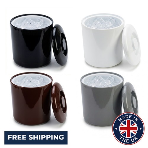 Ice bucket with lid round - bucket, lid,