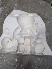 Ceramic Pottery Slip Mould / Mold Teddy Bear