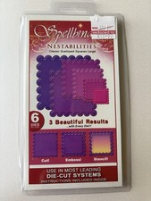 Spellbinders Dies - Nestabilities Classic Scalloped Square Large